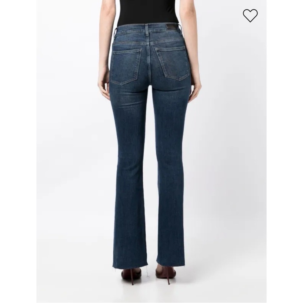 DL1961 Bridget Boot High Rise Instasculpt Jeans – Seacliff Wash 27💙 - Picture 3 of 16